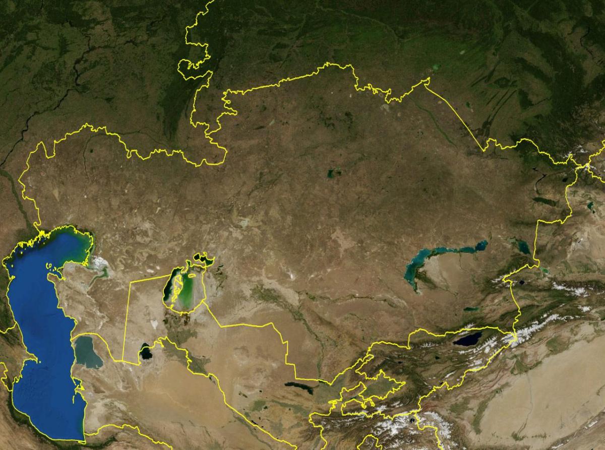 kort af Kasakstan landslaginu