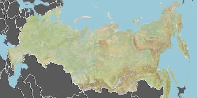 Kort af Kasakstan landafræði