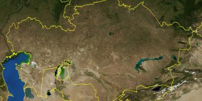 Kort af Kasakstan landslaginu